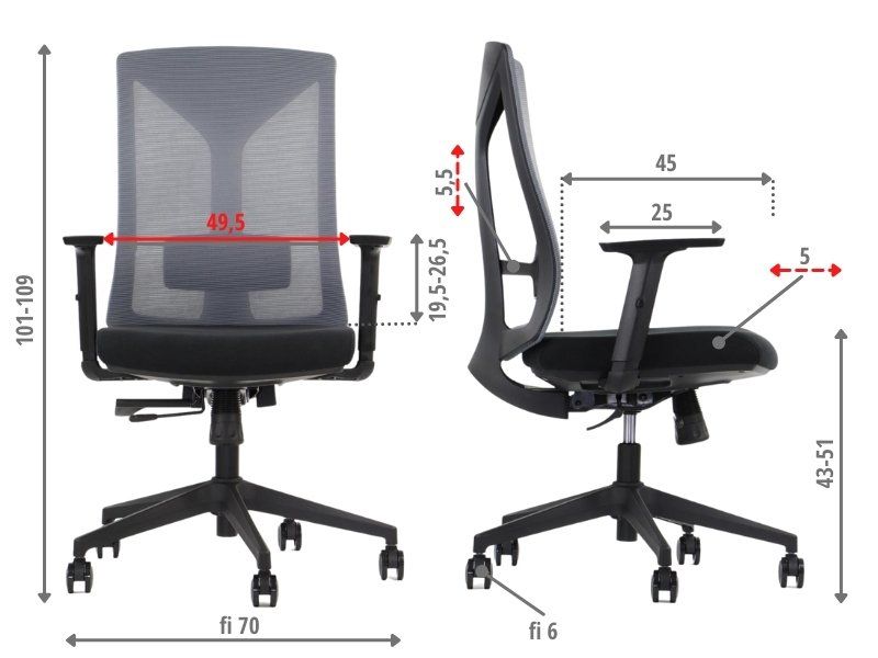 HAGER to fotel biurowy w dobrej cenie. Dlaczego warto go wybrać ? ponieważ posiada regulowane podparcie lędźwiowe, regulowane podłokietniki, mechanizm synchroniczny z wysuwem siedziska oraz pianke wtryskową w siedzisku